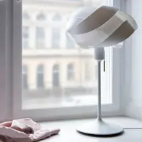 Ribbon White Mini Lampshade